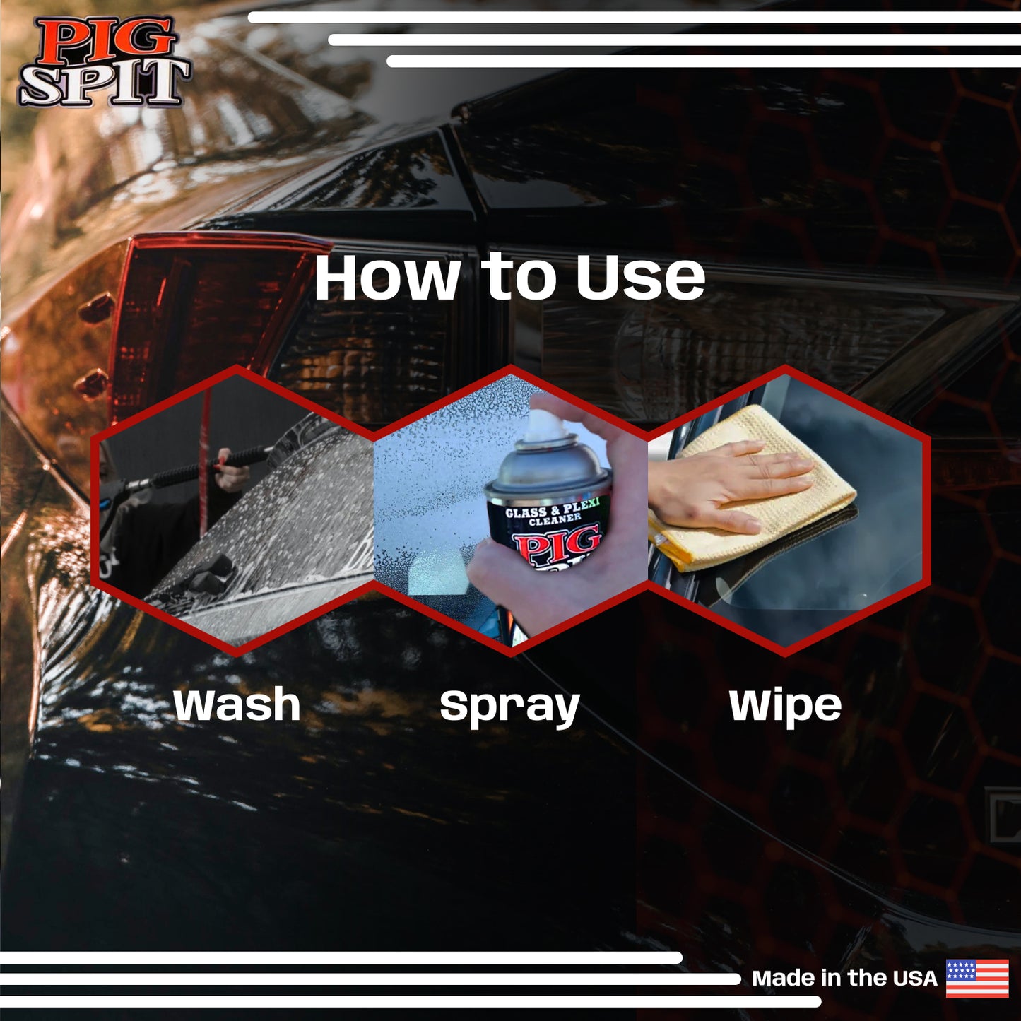 PigSpit Glass and Plexi Cleaner