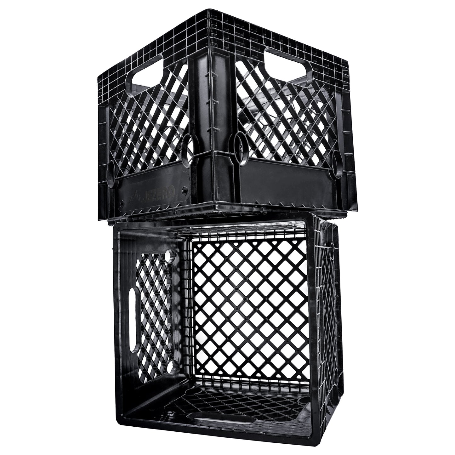 Heavy Duty Utility Tote Crate, 13" x 13" x 11"