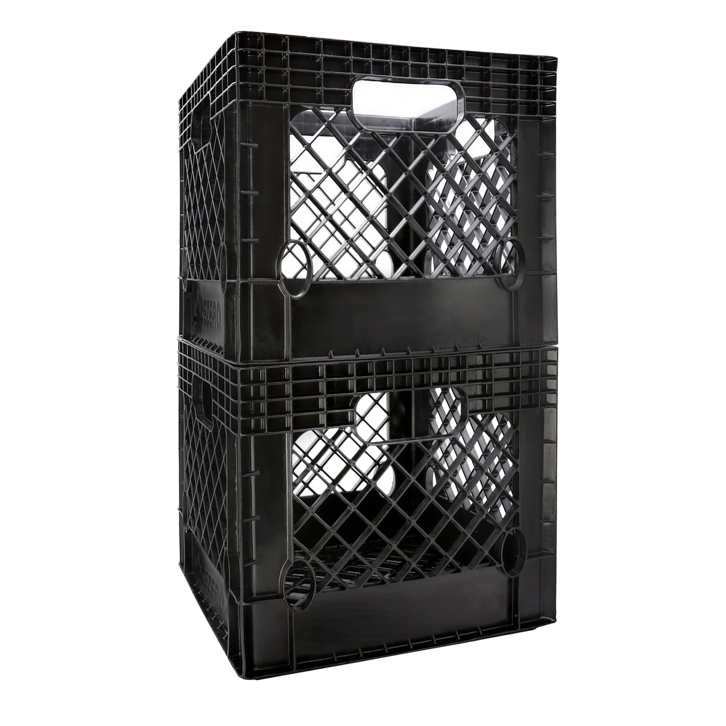 Heavy Duty Utility Tote Crate, 19" x 13" x 11"