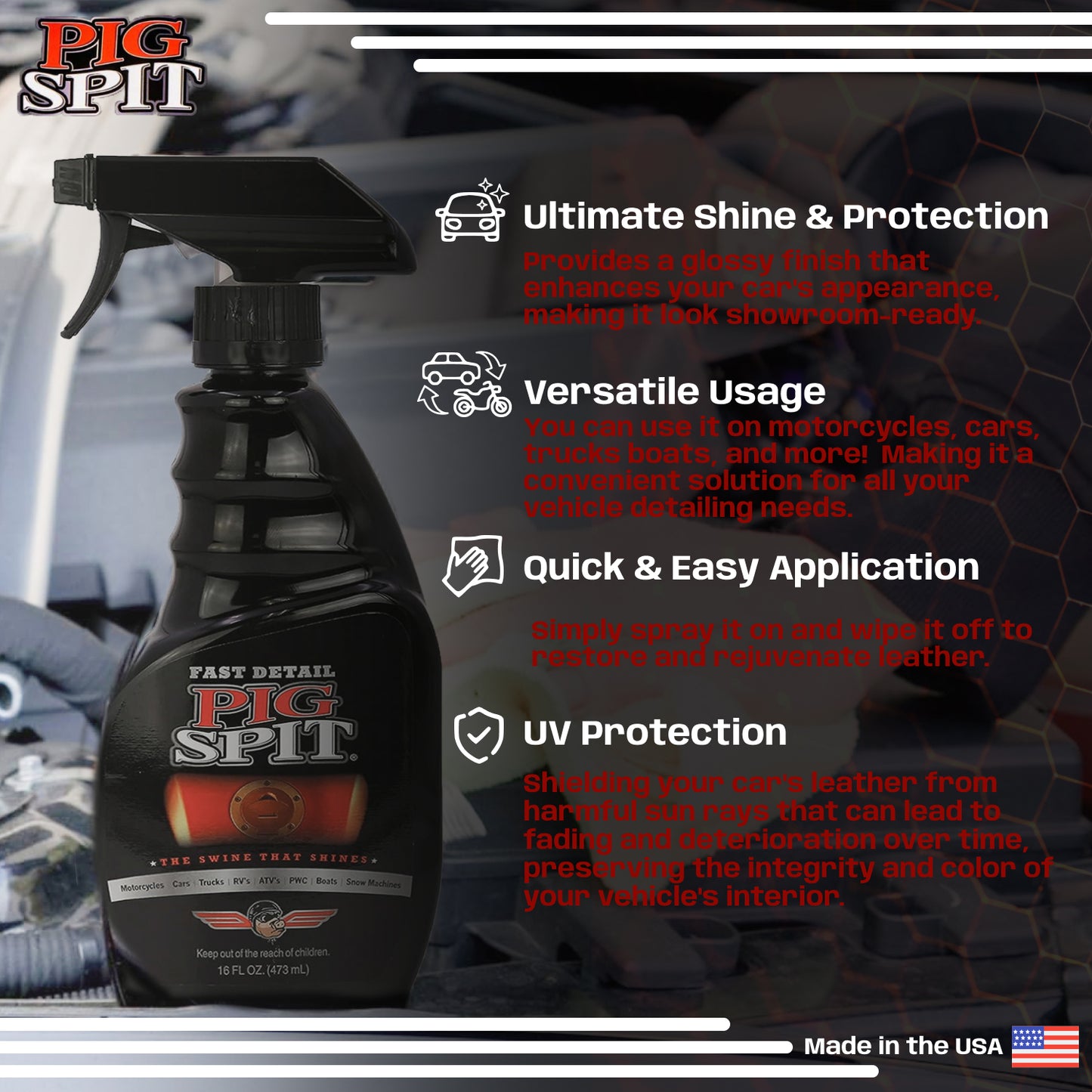 PigSpit Leather Cleaner