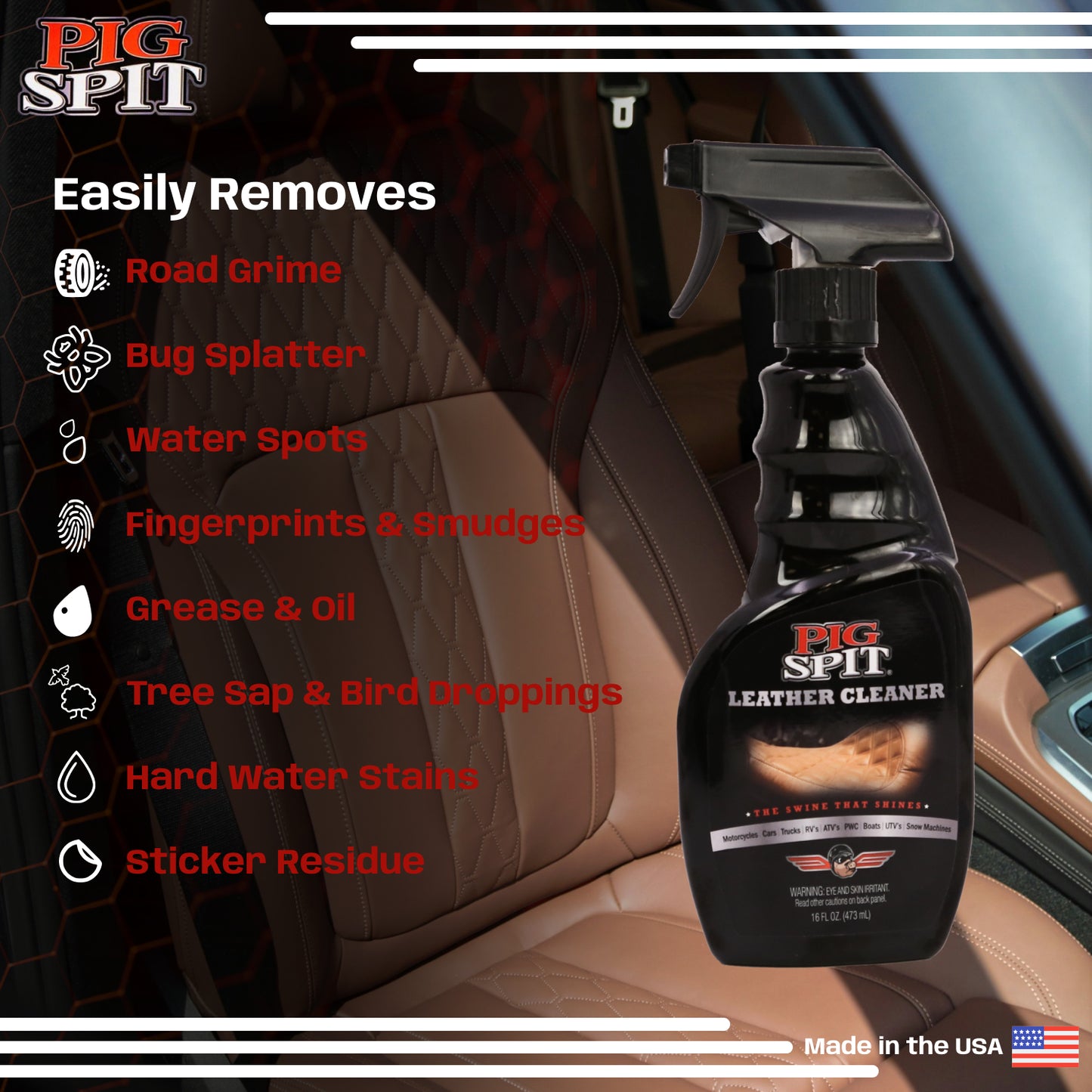 PigSpit Leather Cleaner