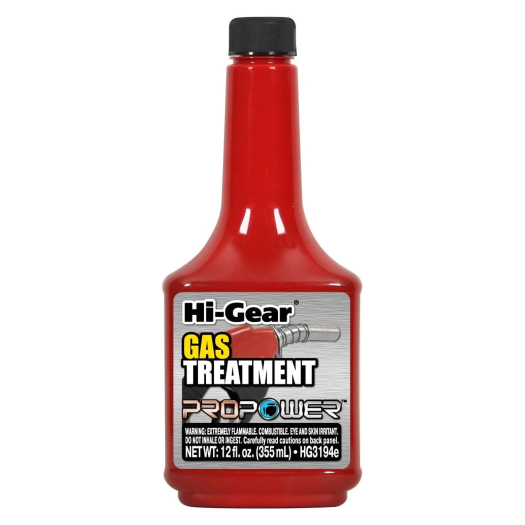 Hi-Gear HG3194e Propower Gas Treatment, 12 fl.oz.