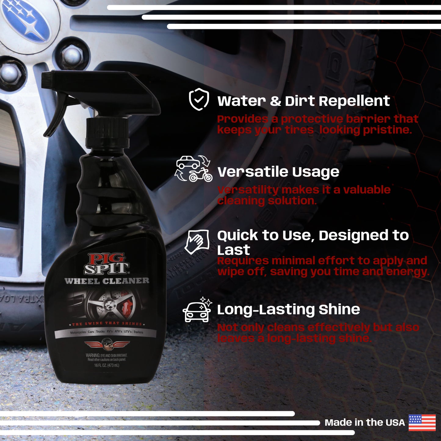 PigSpit Wheel Cleaner