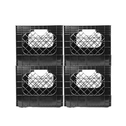 Heavy Duty Utility Tote Crate, 17" x 13" x 11"