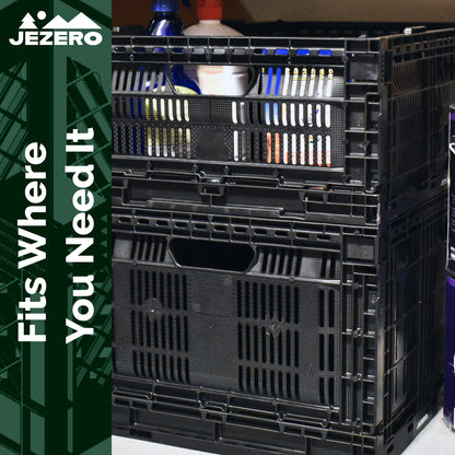Collapsible Storage Crate, 24" x 16" x 11"