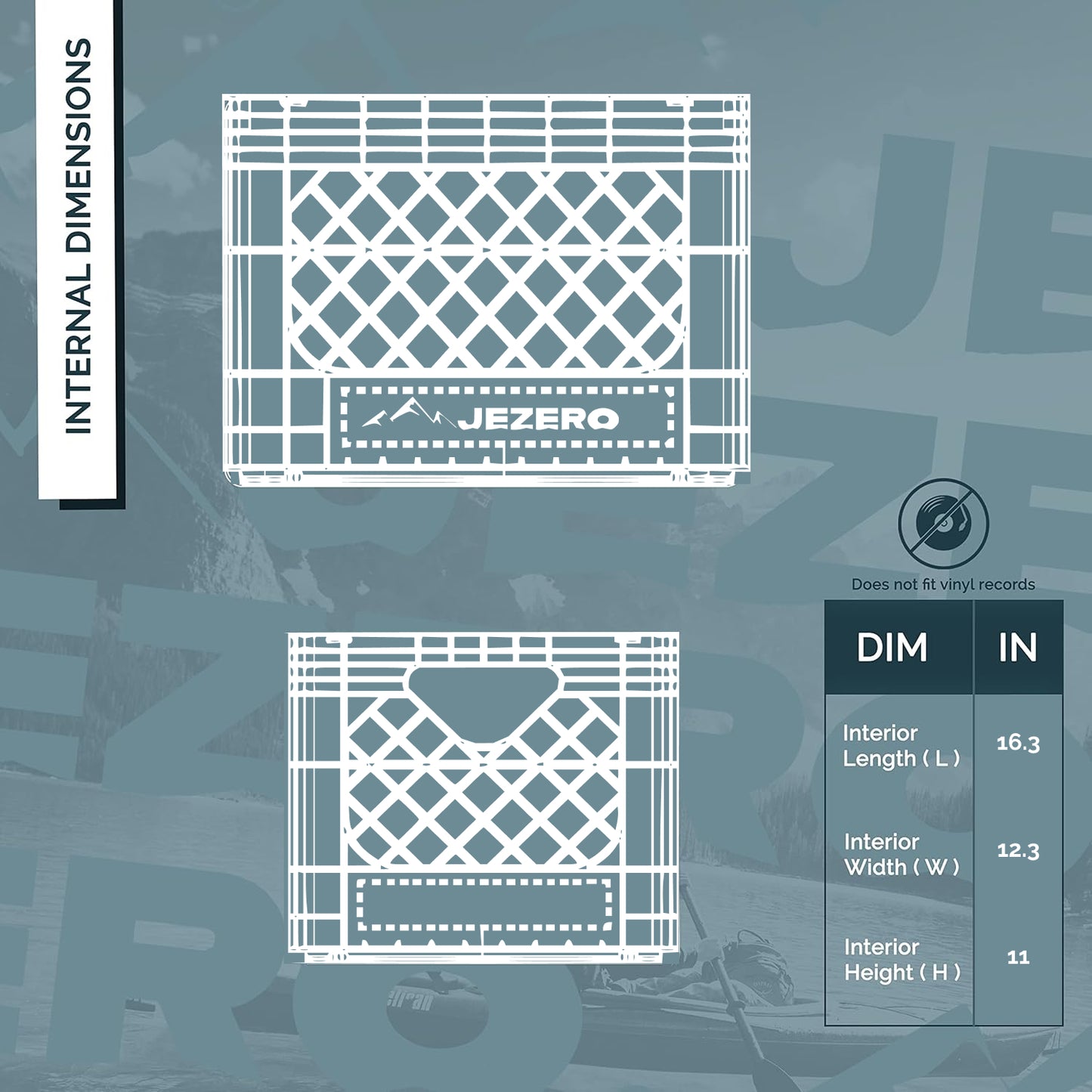 13x11x17 Milk Crate