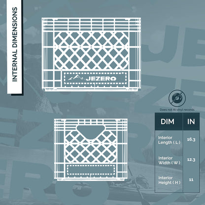 13x11x17 Milk Crate