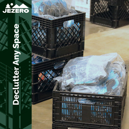 Collapsible Storage Crate, 24" x 16" x 11"
